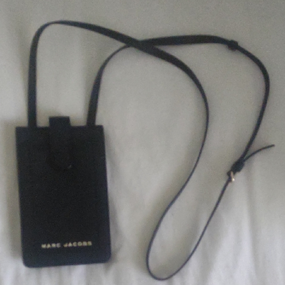 Marc Jacobs Black Phone Crossbody Bag